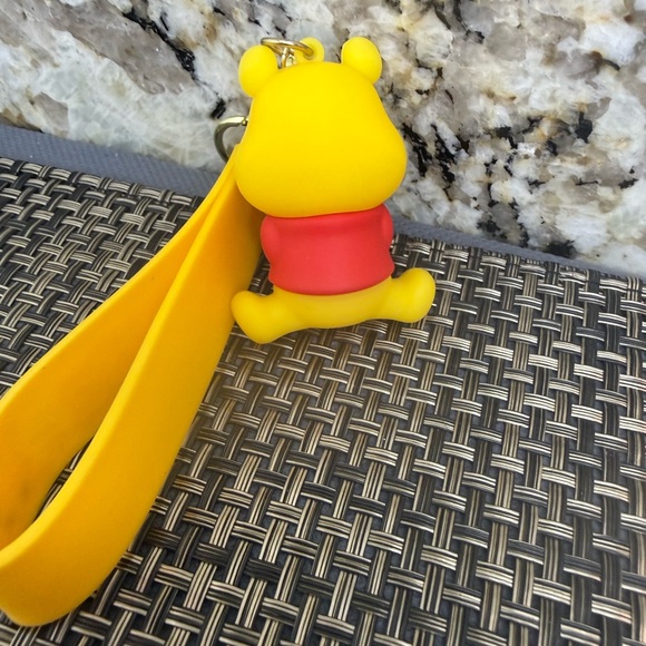 NWT Whinny the Pooh Bear Keychain Wristlet - Picture 4 of 5